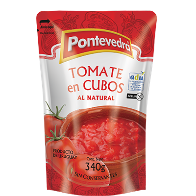 Tomate en Cubos al natural